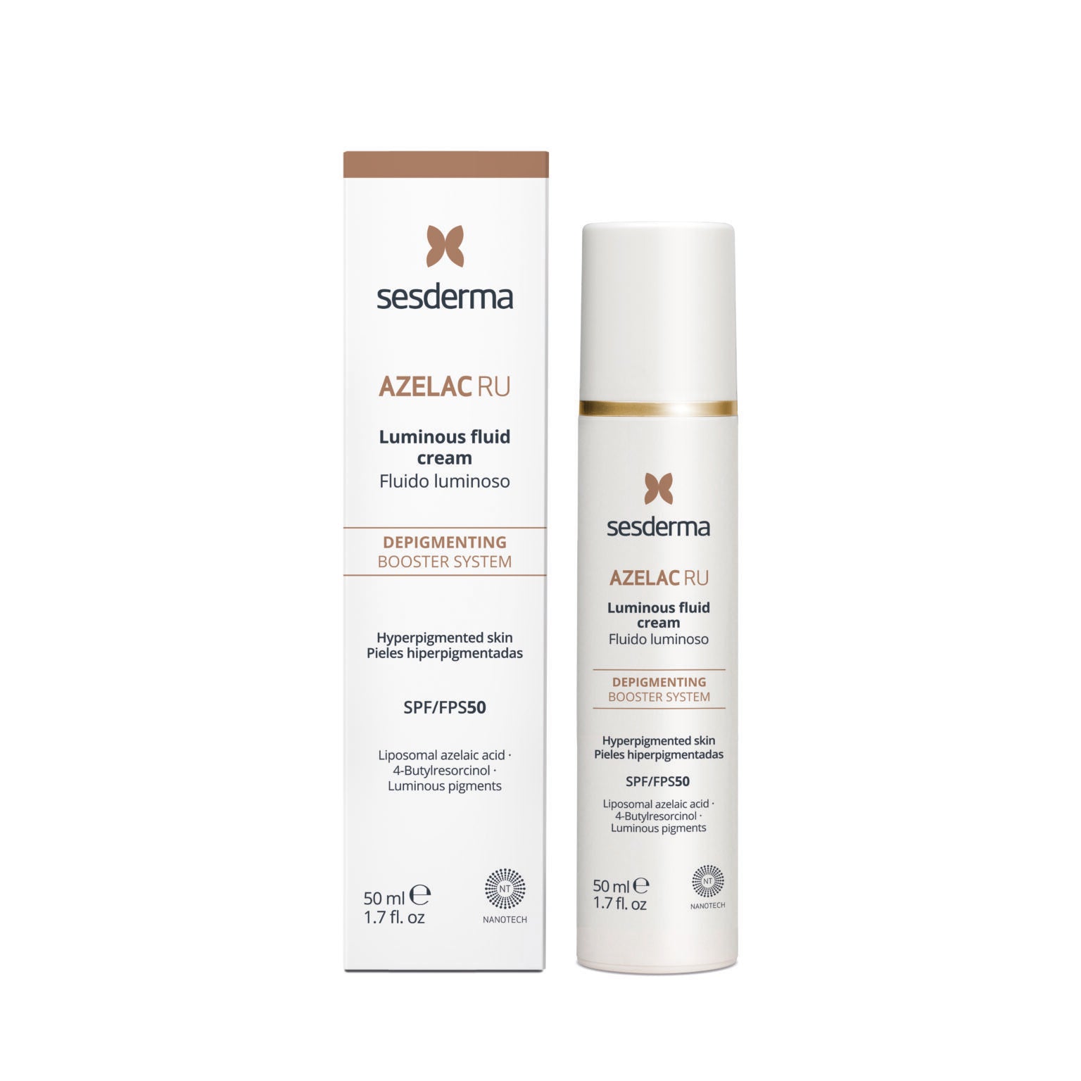 AZELAC RU LUMINOUS FLUID CREAM SPF50